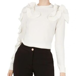 Ted Baker Pallege Jumper Ruffle Sweater